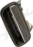 APDTY 91969 Exterior Door Handle Rear Right Chrome Black