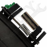 APDTY 91973 Exterior Door Handle Front Right Textured Black