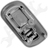 APDTY 91980 Interior Door Handle Front/Rear Left Textured Gray