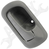 APDTY 91986 Interior Door Handle Front/Rear Right Textured Dark Gray