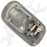 APDTY 91986 Interior Door Handle Front/Rear Right Textured Dark Gray