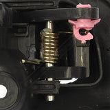 APDTY 91986 Interior Door Handle Front/Rear Right Textured Dark Gray