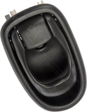 APDTY 91993 Interior Door Handle Front/Rear Left Textured Dark Gray
