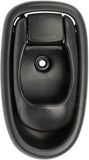 APDTY 91993 Interior Door Handle Front/Rear Left Textured Dark Gray