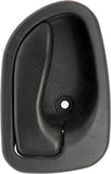 APDTY 91994 Interior Door Handle Front/Rear Right Textured Dark Gray