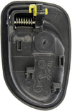 APDTY 91994 Interior Door Handle Front/Rear Right Textured Dark Gray