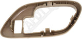 APDTY 92021 Interior Door Handle Bezel Front Left
