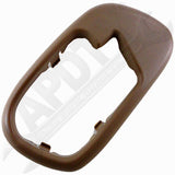 APDTY 92023 Interior Door Handle Bezel Beige