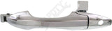 APDTY 92030 Exterior Door Handle Front Left Chrome