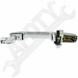 APDTY 92066 Exterior Door Handle Rear Right Chrome