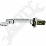 APDTY 92066 Exterior Door Handle Rear Right Chrome
