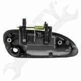 APDTY 92073 Exterior Door Handle Front Left Black