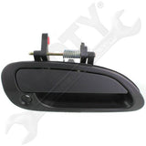 APDTY 92074 Exterior Door Handle Front Right Black