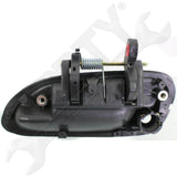 APDTY 92074 Exterior Door Handle Front Right Black