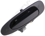 APDTY 92076 Exterior Door Handle Front Right Black