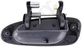 APDTY 92076 Exterior Door Handle Front Right Black