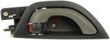 APDTY 92079 Interior Door Handle Front Right Gray
