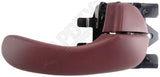 APDTY 92085 Interior Door Handle Front=Rear RH Red