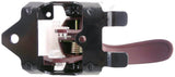 APDTY 92085 Interior Door Handle Front=Rear RH Red
