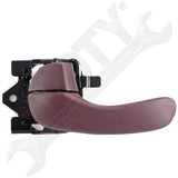 APDTY 92086 Interior Door Handle Front=Rear LH Red