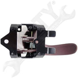 APDTY 92086 Interior Door Handle Front=Rear LH Red