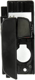 APDTY 92109 Interior Door Handle Front Left Textured Black Hatchback