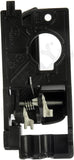 APDTY 92109 Interior Door Handle Front Left Textured Black Hatchback