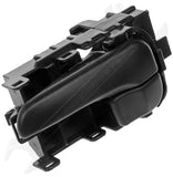 APDTY 92140 Interior Door Handle Front/Rear Left Textured Black
