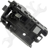 APDTY 92140 Interior Door Handle Front/Rear Left Textured Black