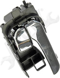 APDTY 92150 Interior Door Handle Front/Rear Right Black/Chrome