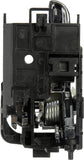 APDTY 92150 Interior Door Handle Front/Rear Right Black/Chrome
