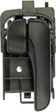 APDTY 92151 Interior Door Handle Front/Rear Right Textured Black