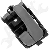 APDTY 92156 Interior Door Handle Front/Rear Left Smooth Gray