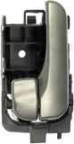 APDTY 92162 Interior Door Handle Front/Rear Left Smooth Silver