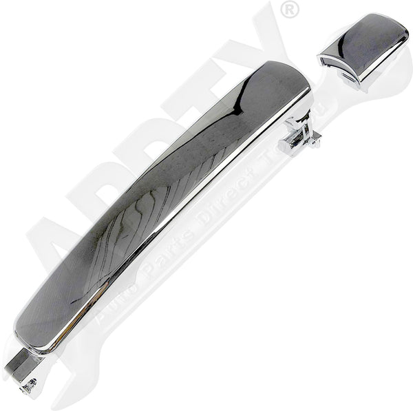 APDTY 92170 Exterior Door Handle Chrome Front Right, Rear Left or Right