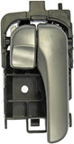 APDTY 92172 Interior Door Handle Front/Rear Right Smooth Silver