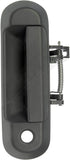 APDTY 92178 Liftgate Latch Handle With Keyhole Textured Gray