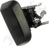 APDTY 92185 Exterior Door Handle Rear Left Smooth Black