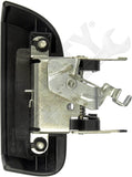 APDTY 92185 Exterior Door Handle Rear Left Smooth Black