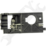 APDTY 92224 Interior Door Handle Front Right Gray/Chrome Hatchback