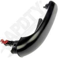 APDTY 92232 Liftgate Handle Smooth Black Replaces 812602B000, 81260-2B000