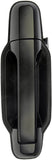 APDTY 92266 Exterior Door Handle Rear Right Smooth Black