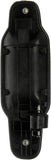 APDTY 92266 Exterior Door Handle Rear Right Smooth Black