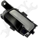 APDTY 92271 Interior Door Handle Front/Rear Left Black/Gray