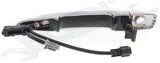 APDTY 92407 Exterior Door Handle Chrome Front Left W/ Sensor For Passive Entry