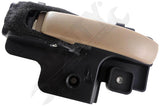 APDTY 92602 Interior Door Handle - Front Left, Rear Left - Beige (Pebble Beige)