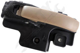 APDTY 92602 Interior Door Handle - Front Left, Rear Left - Beige (Pebble Beige)
