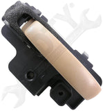 APDTY 92602 Interior Door Handle - Front Left, Rear Left - Beige (Pebble Beige)