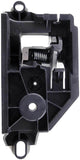 APDTY 92701 Interior Door Handle - Rear Left - Silver Lever (Painted)