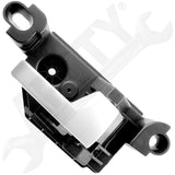 APDTY 92702 Interior Door Handle - Front Right - Silver Lever (Painted)